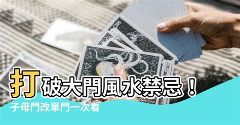 子母門改單門